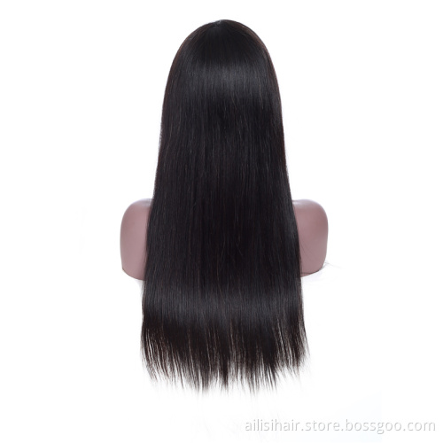 100% virgin brazilian human hair lace front wigs,cheap wholesale natural human hair wigs for black women,hd lace frontal wig